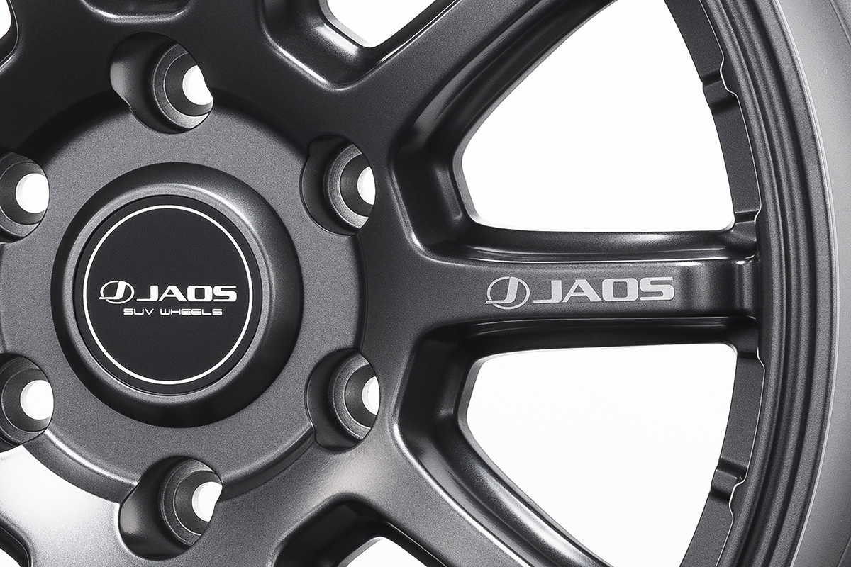 JAOS JAOS TRIBE CROSS 17×8.0J±0 6H139.7 マットガンメタリック